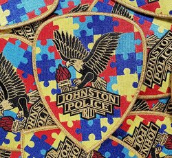 Johnston Autism Police Patch